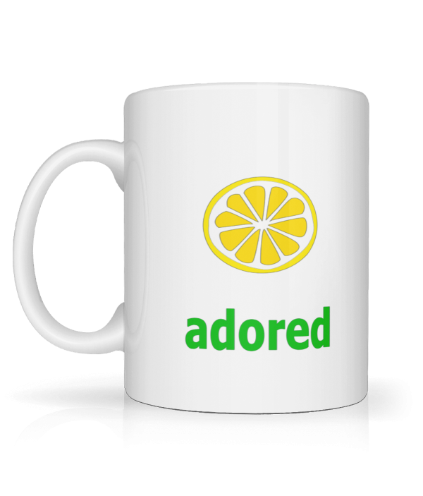 White Mug lemon2 - Image 2